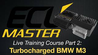 ECU Master EMU Black Live Training Part 2: Turbo BMW M3 | Evans Performance Academy