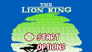 The Lion King (GB) Playthrough longplay video game