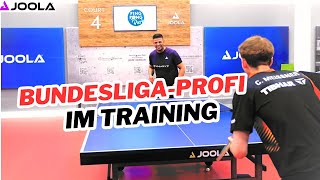 Ist das der schnellste Bundesliga-Profi Deutschlands? 💨 🏓 Ich trainiere mit Cedric Meissner!