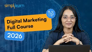 Digital Marketing Full Course 2026 [FREE] | Digital Marketing Tutorial for Beginners | Simplilearn