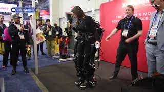 XoMotion reveals robot that allows disabled person to walk at CES '25