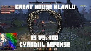 The Elder Scrolls Online - Great House Hlaalu 15 vs.100 Cyrodiil Defense