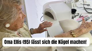 Grandma Elli (95) surprises us all! New nails at her age?!