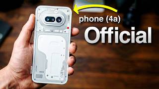 Nothing Phone (4a) Official — First Look Revealed (New Glyph Bar?)