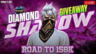🎉 Road to 150K  | 1v4 Redeem Code Giveaway | Custom Room #gulidtest #gyangaming #freefire