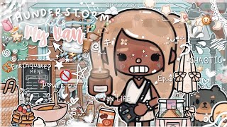 ⋆ ۪*THUNDERSTORM* hits my Van!⛈️📦🦆||VOICED🎙|| Toca Boca Life World Roleplay 🥨🌷🫶🏼