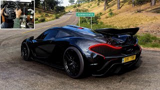 McLaren P1 - Forza Horizon 5 | Thrustmaster T300RS Gameplay