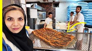 Most Delicious Bread in iran | How Traditional Barbari Bread Is Made!