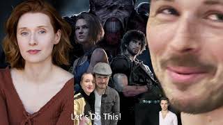 Jill and Carlos Actors play Resident Evil 3 - Infinite Rocket Launcher Meme Edition