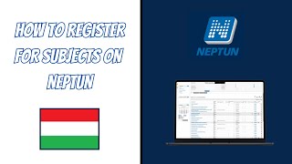 How to register for subjects on Neptun