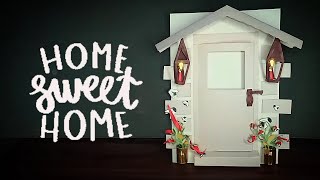 Home Sweet Home 3D Card | ⚠️ Enemies Stay Away From Here | Card Craft Ideas 🏠