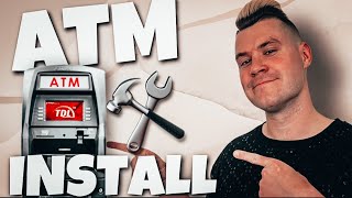 LIVE ATM Install | $2797 A Month Passive Income With ATM's