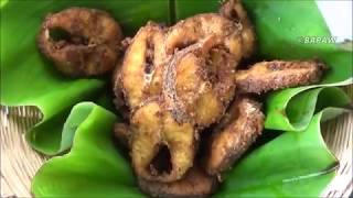 Fried Fish Recipe by Little Girl's Mom - Village Food