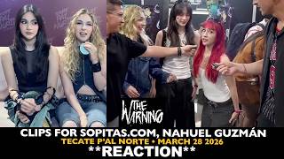 Reaction: The Warning Appearances at Tecate P'al Norte (March 28, 2026) sopitas.com, Nahuel Guzmán