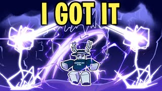 I GOT *NEW* HYPERVOLT EVERSTORM GLOBAL IN ROBLOX SOL'S RNG (INSANE POPPINGS)