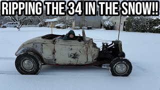 Snow Day Fun, Rebuilding Transmissions, Testing Flatheads & Mill Updates
