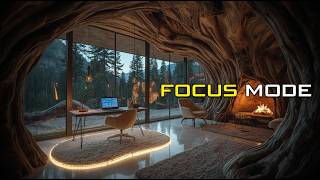 Forest Office 🌲 Freelance Focus Mode | Deep Work, Nature Ambience, No Distractions