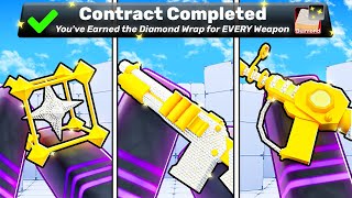 Unlocking EVERY DIAMOND WRAP! (Roblox Rivals)