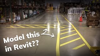 Model Caution Striping in Revit Tutorial
