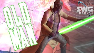 Eight nerds fight one old man | SWG Legends