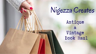 Antique & Vintage Book Haul