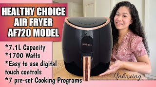 HEALTHY CHOICE 7.1 LITRES AIR FRYER UNBOXING AND REVIEW | AF720 MODEL