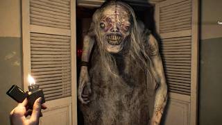 Resident Evil 9 - Giant Girl Monster Chase Scene (This is Better Than the Baby Monster)