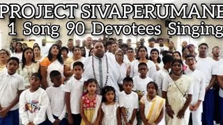 SIVAPERUMANE | NAMASHIVAYA| 90 SINGERS | SOUTH AFRICA | DESHAN STYLER NAIDOO | MAHA SHIVARATHRI 2025