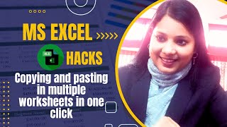 MS Excel Hacks | MS Office | Windows 10 | Nazia Computer |