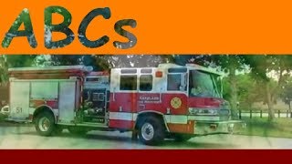 Fire truck ABCs! Fire truck song for kids