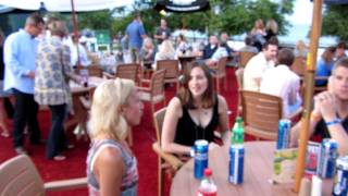 Allen Rubin  Train Concert  Chicago VIP area Aug 20 2011  5