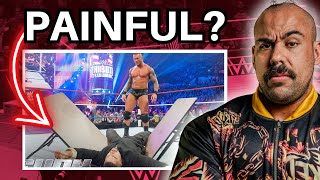 I Got Powerbombed Through a Table… THIS Is How It Really Feels