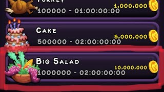 Big salad makes the proper amount!!!! | TheSingingPocket