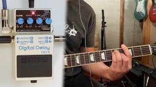 Boss DD-6 - Stereo Demo and Other Features - No Talking