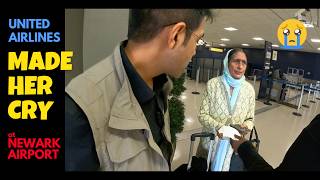 Elderly's Solo Trip ✈️ → UNITED Airlines RUINS it 😓 - India to USA 🇮🇳