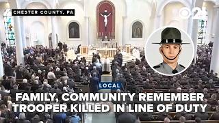 Wife, loved ones remember Pennsylvania State Trooper killed in line of duty