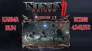 Ninja Gaiden II - Mission 13 - Master Ninja Karma run 4,043,550