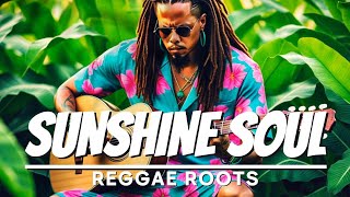 SUNSHINE SOUL🌴THE RELAXING REGGAE NEW REMIX 2024  instrumental reggae  😍✌