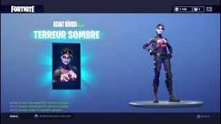 Boutique du 5 octobre nouveau skin terreur sombre???