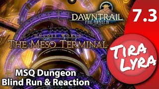 [Lyra] The Meso Terminal (FFXIV 7.3 Dawntrail Blind MSQ Dungeon Run)