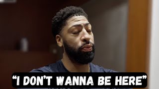Anthony Davis REACTS to being traded to the Washington Wizards - FIRST INTERVIEW after trade