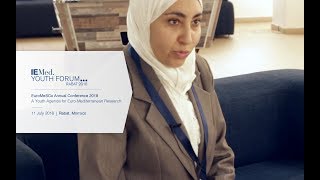 Interview Dalia Yacout - IEMed Youth Forum, Rabat