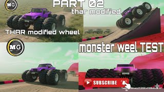 Thar modified wheel part 2 #viralvideo #youtubevideo 
