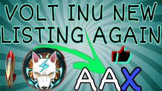 Volt Inu New Listing Again - AAX