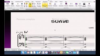 Suave | Luis Miguel | Piano Score