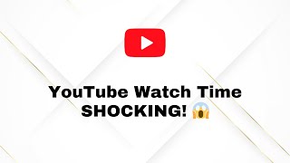 How to Check Your YouTube Watch Time in Seconds! 😲📊