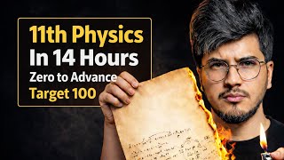14 Hours =70 Marks | Class 11th Physics Exam 2026 | Roadmap That saves life!