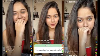 Jannat Zubair Cutest Instagram Live | #JannatZubair | Tik Tok Star | 6 April 2020