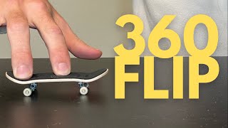 All Four 360 Flips Done PERFECTLY! | Fingerboarding