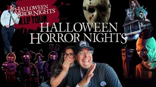 UNIVERSAL STUDIOS HOLLYWOOD HHN 2025 The Scariest FULL RIP TOUR (w foley, & SFX)